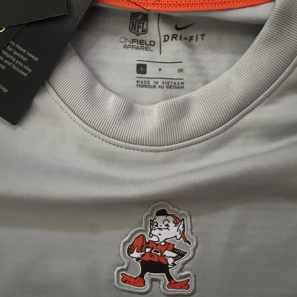 Nike Cleveland Browns‎ NFL Sideline Small L/S Shirt On Field Dri-fit Performance